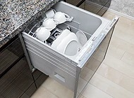 スライド式食器洗い乾燥機