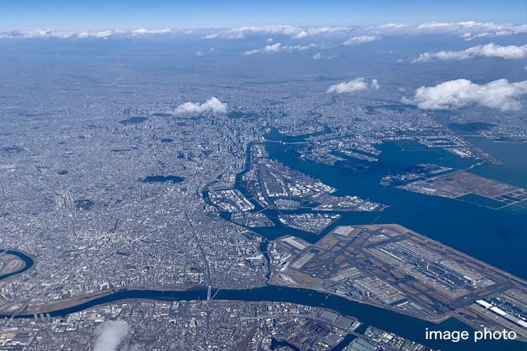 東京の空撮イメージ